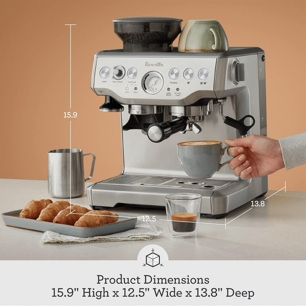 Clearance Special，Breville Barista Express Espresso Machine BES870XL, Brushed Stainless Steel