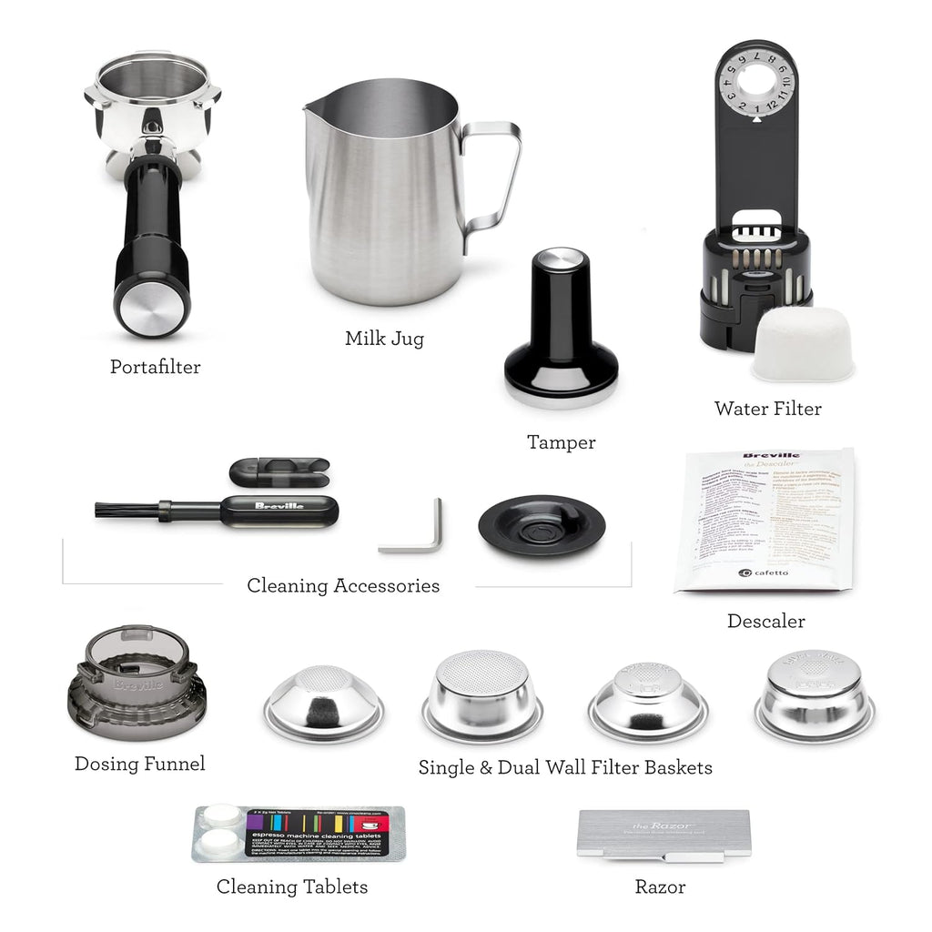 Clearance Special，Breville Barista Express Espresso Machine BES870XL, Brushed Stainless Steel